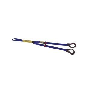 ESLINGA ARCO ELÉCTRICO TIPO "Y" CON ABSORBEDOR REGULABLE, GANCHOS GRANDES Y LOOP EN REATA, 1.8 M